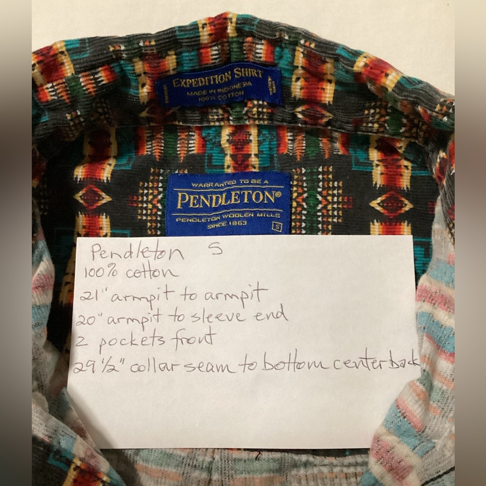 Aztec Print Button Down - image 3